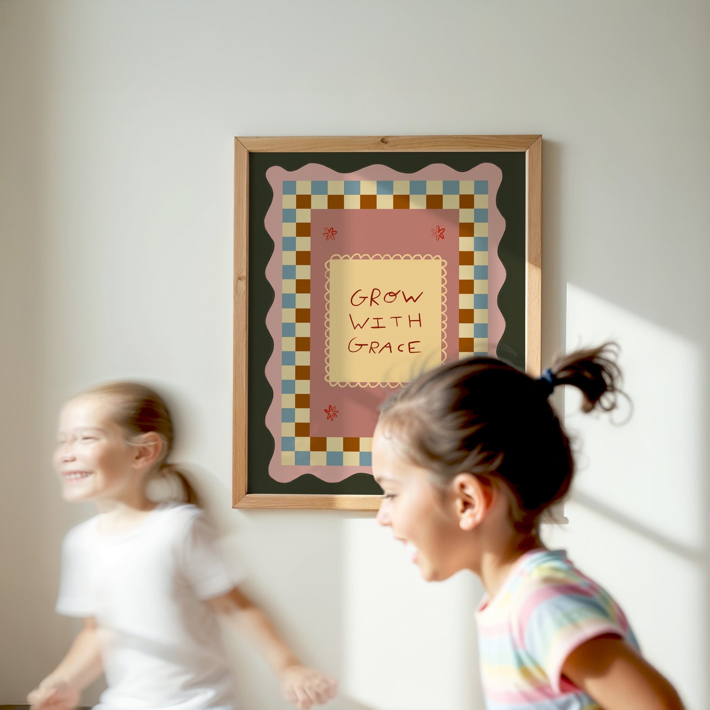 Grow With Grace | Nursery Print | UNFRAMED