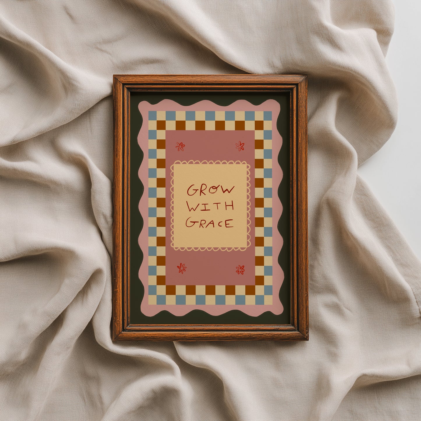 Grow With Grace | Nursery Print | UNFRAMED