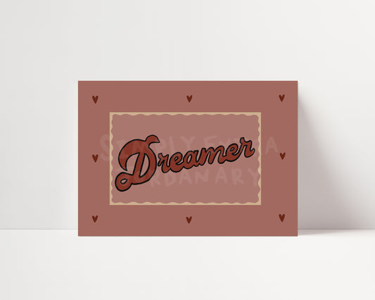Dreamer | Nursery Print | UNFRAMED