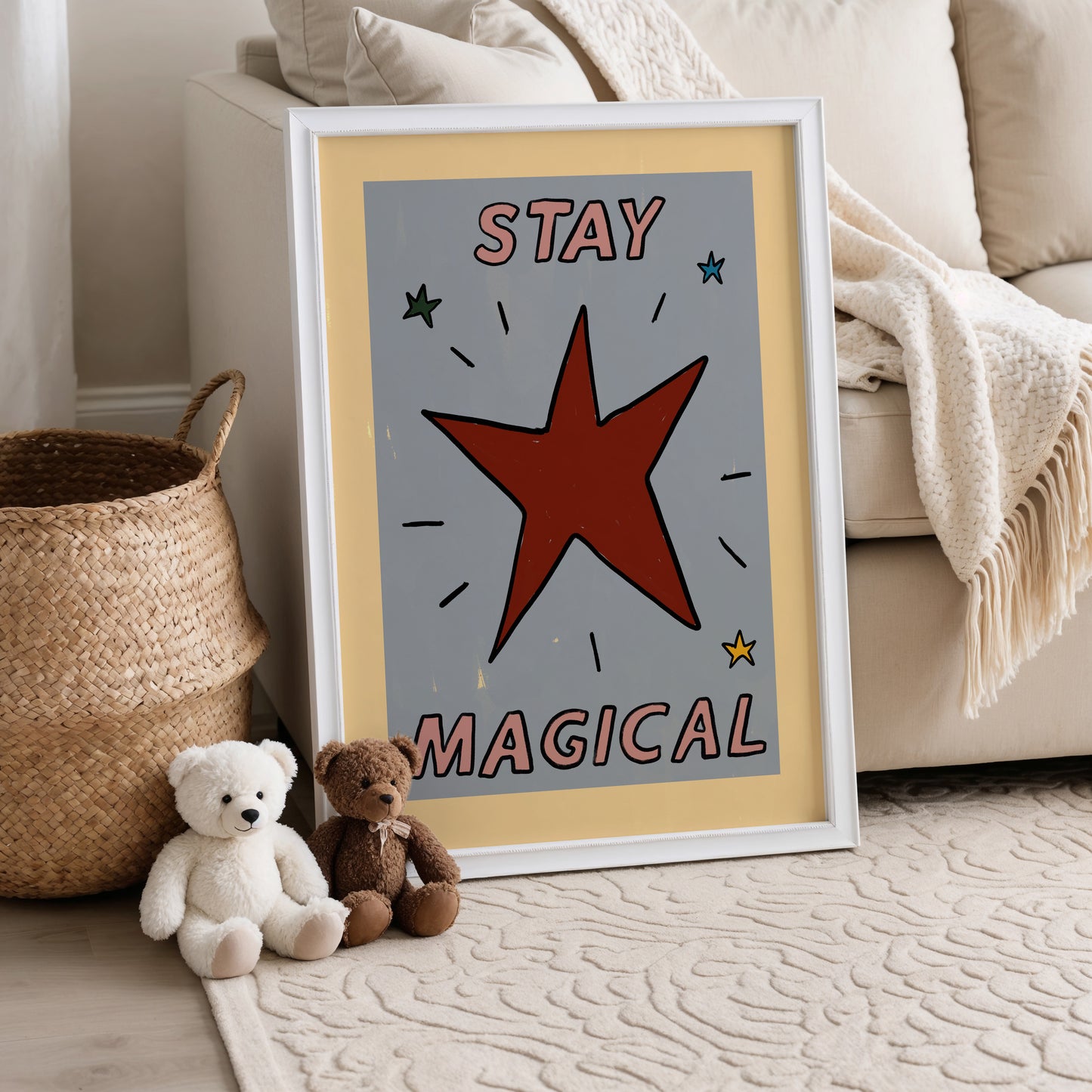 Stay Magical | Kids Print | UNFRAMED