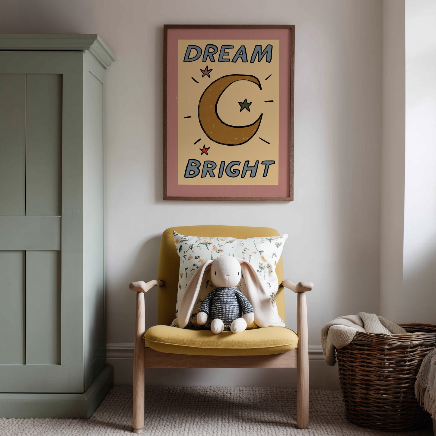 Dream Bright | Kids Print | UNFRAMED