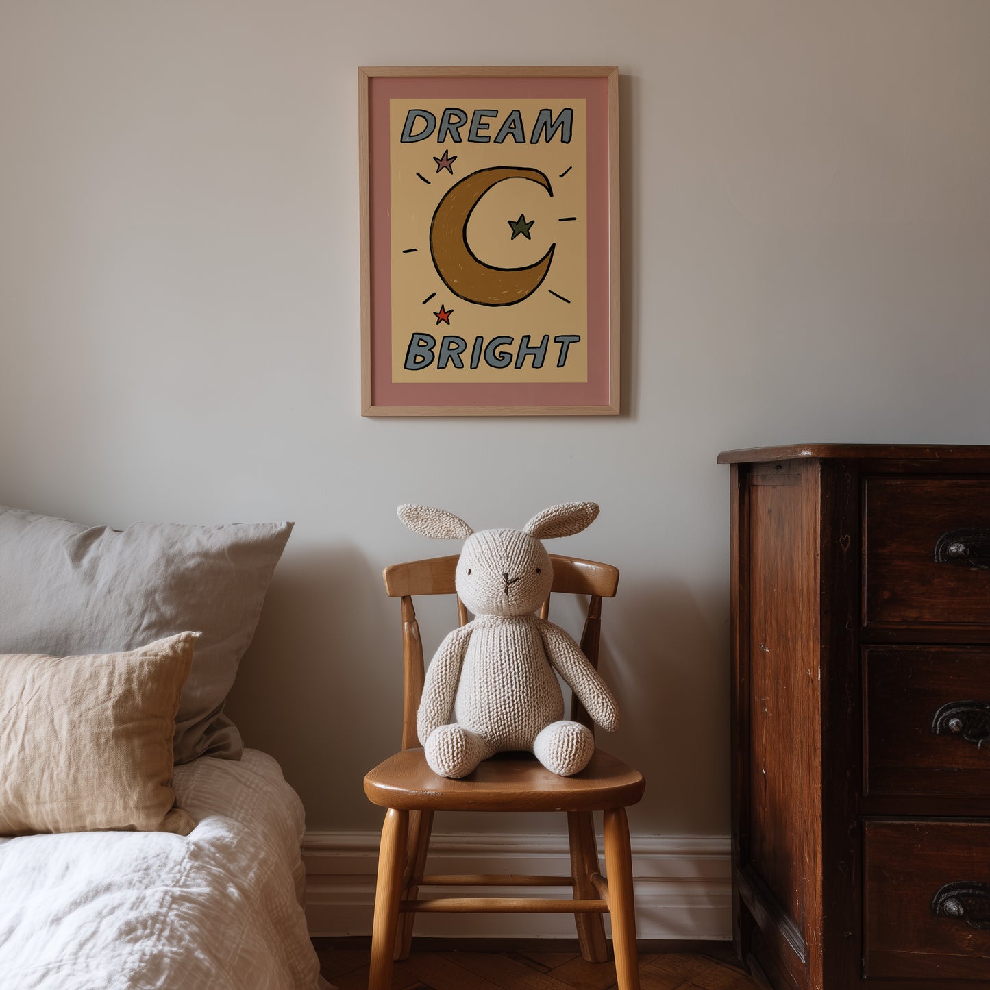 Dream Bright | Kids Print | UNFRAMED