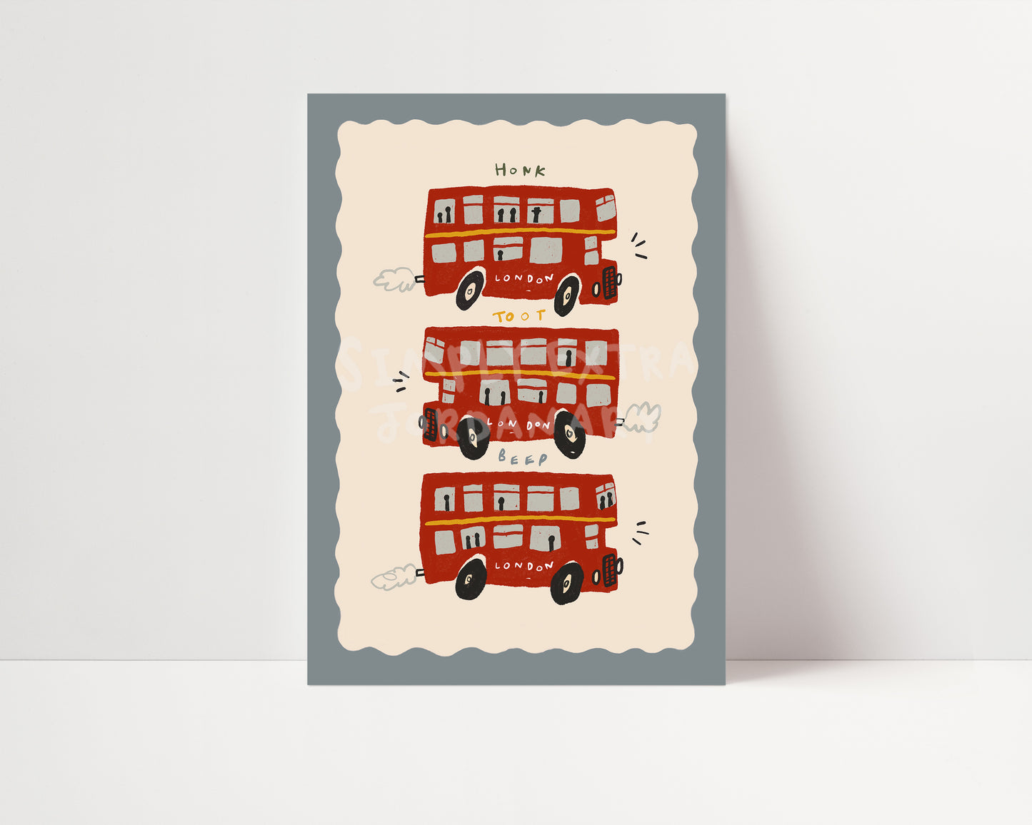 London Buses | A3 | STUDIO SECOND