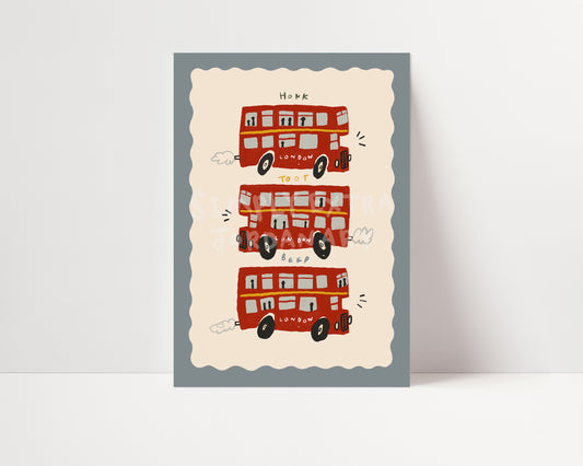 London Buses | A3 | STUDIO SECOND