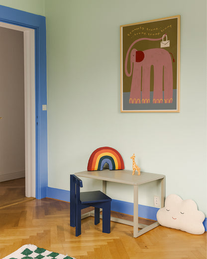 Nellie The Elephant | Nursery Print | UNFRAMED