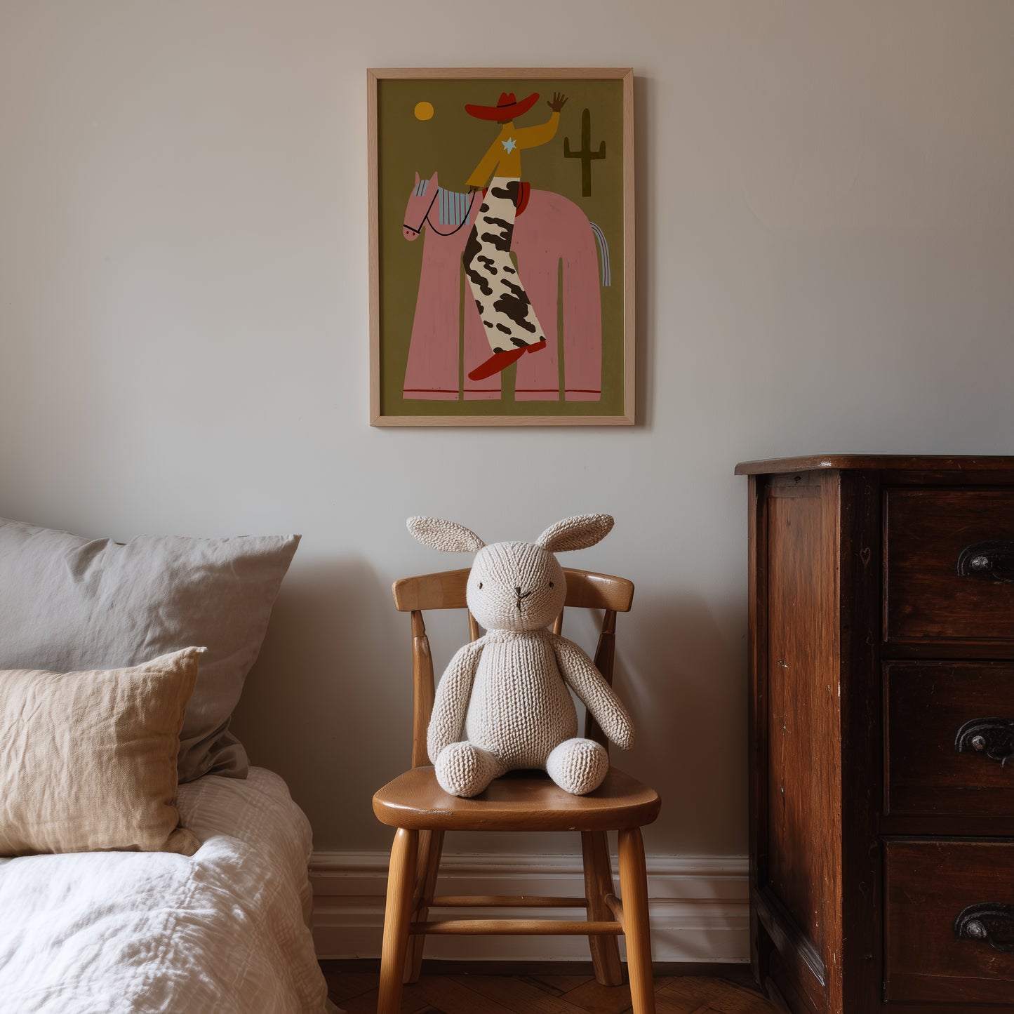 Into The Dusk | Cowboy Print | UNFRAMED
