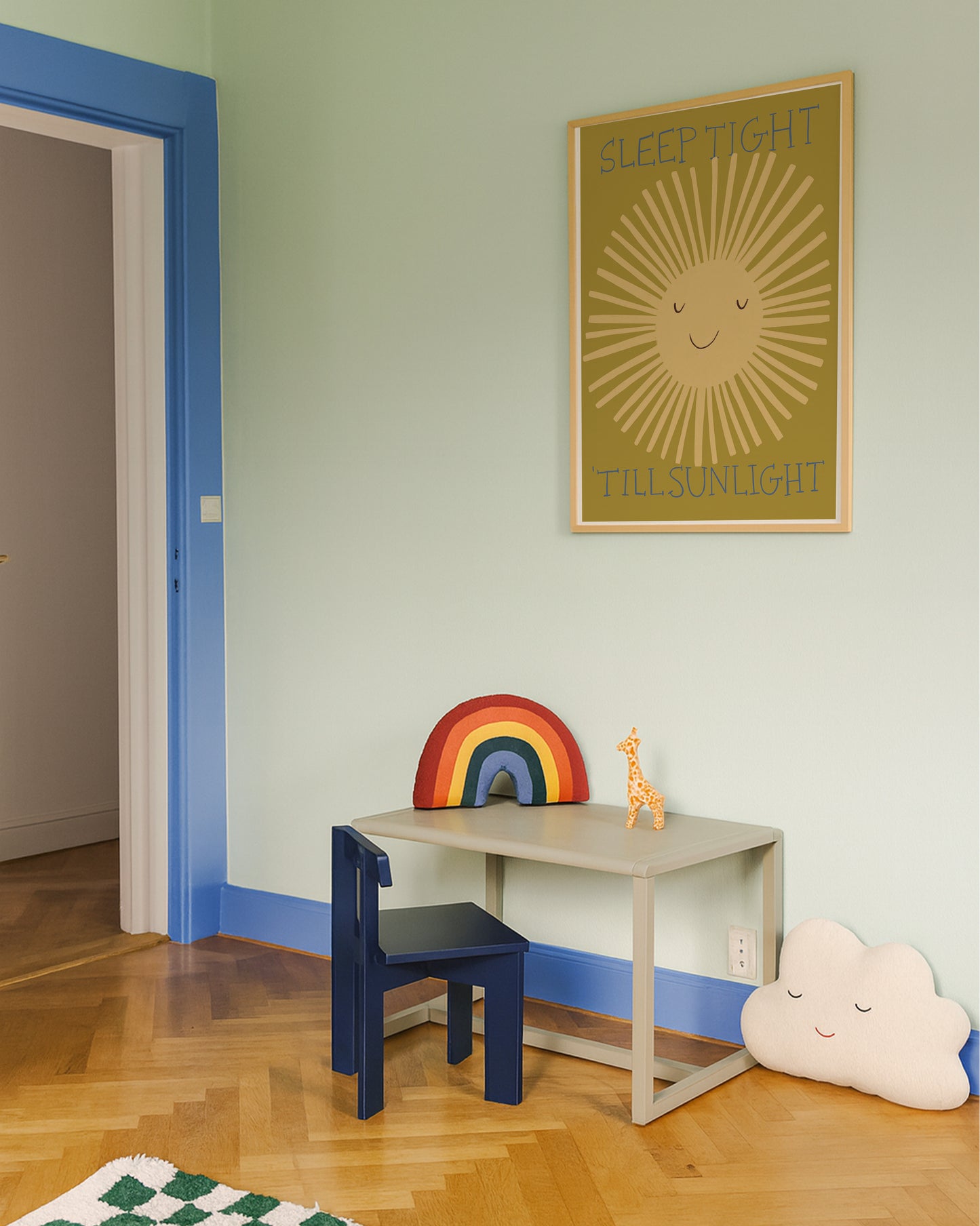 Sleep Tight 'Till Sunlight | Nursery Print | UNFRAMED