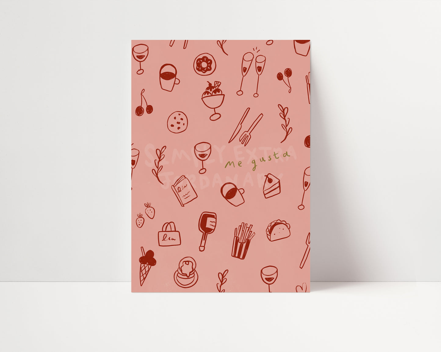 Me Gusta | Foodie Poster | UNFRAMED
