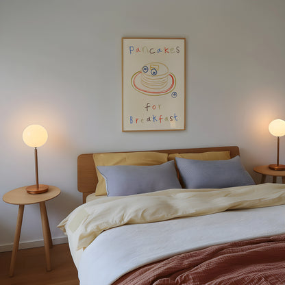 Pancakes For Breakfast | Breakfast Print | UNFRAMED