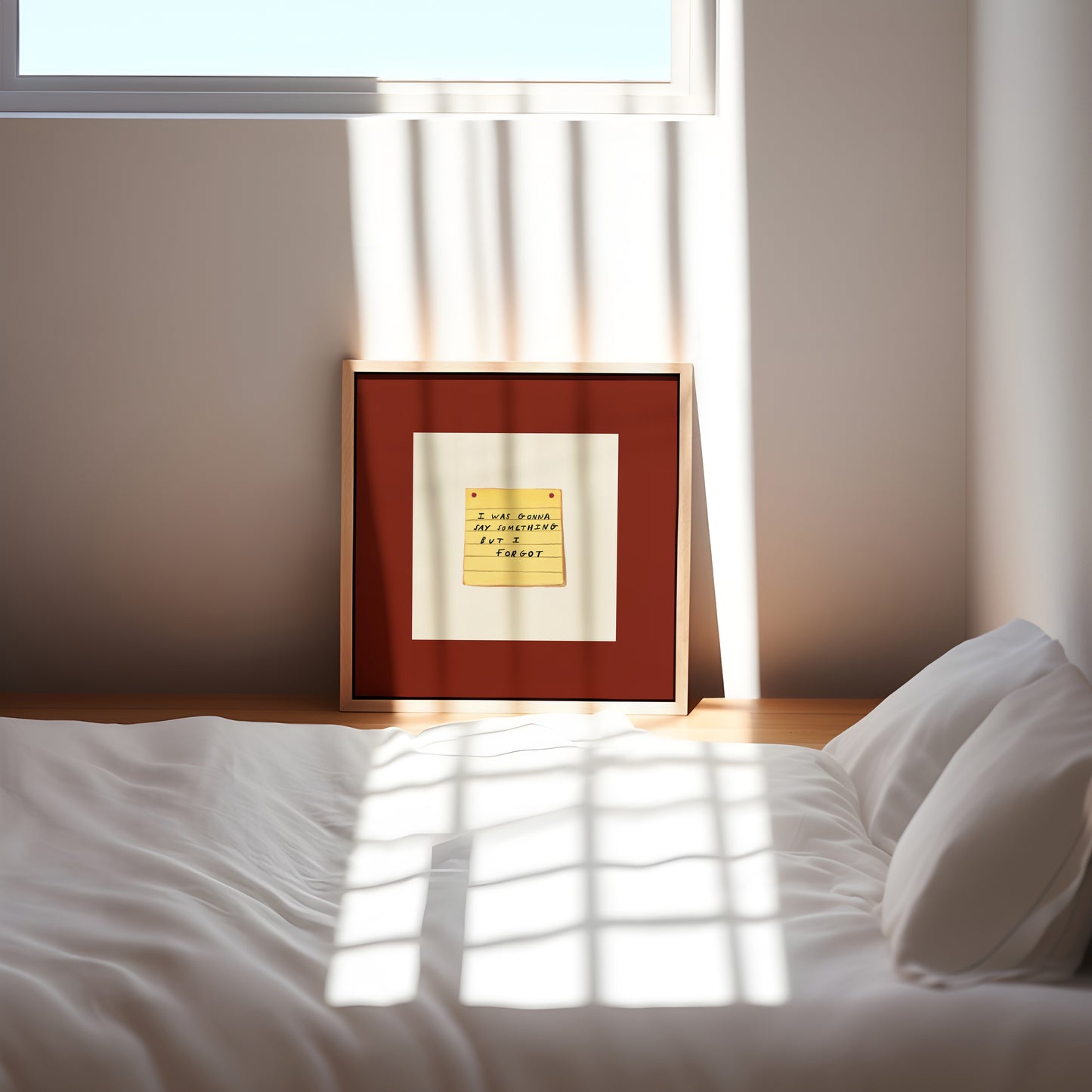 I Forgot | UNFRAMED