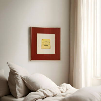 I Forgot | UNFRAMED