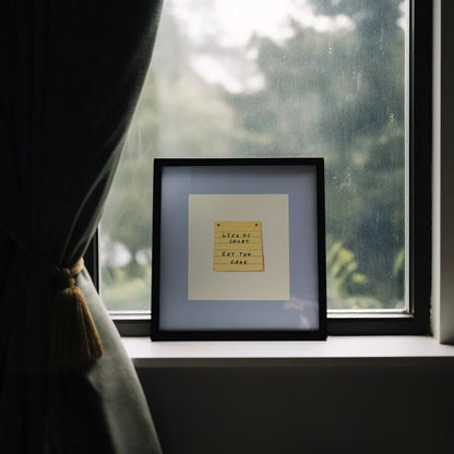 Life Is Short Eat The Cake | UNFRAMED
