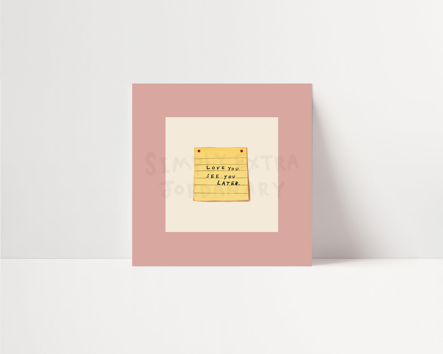 Love You See You Later | UNFRAMED