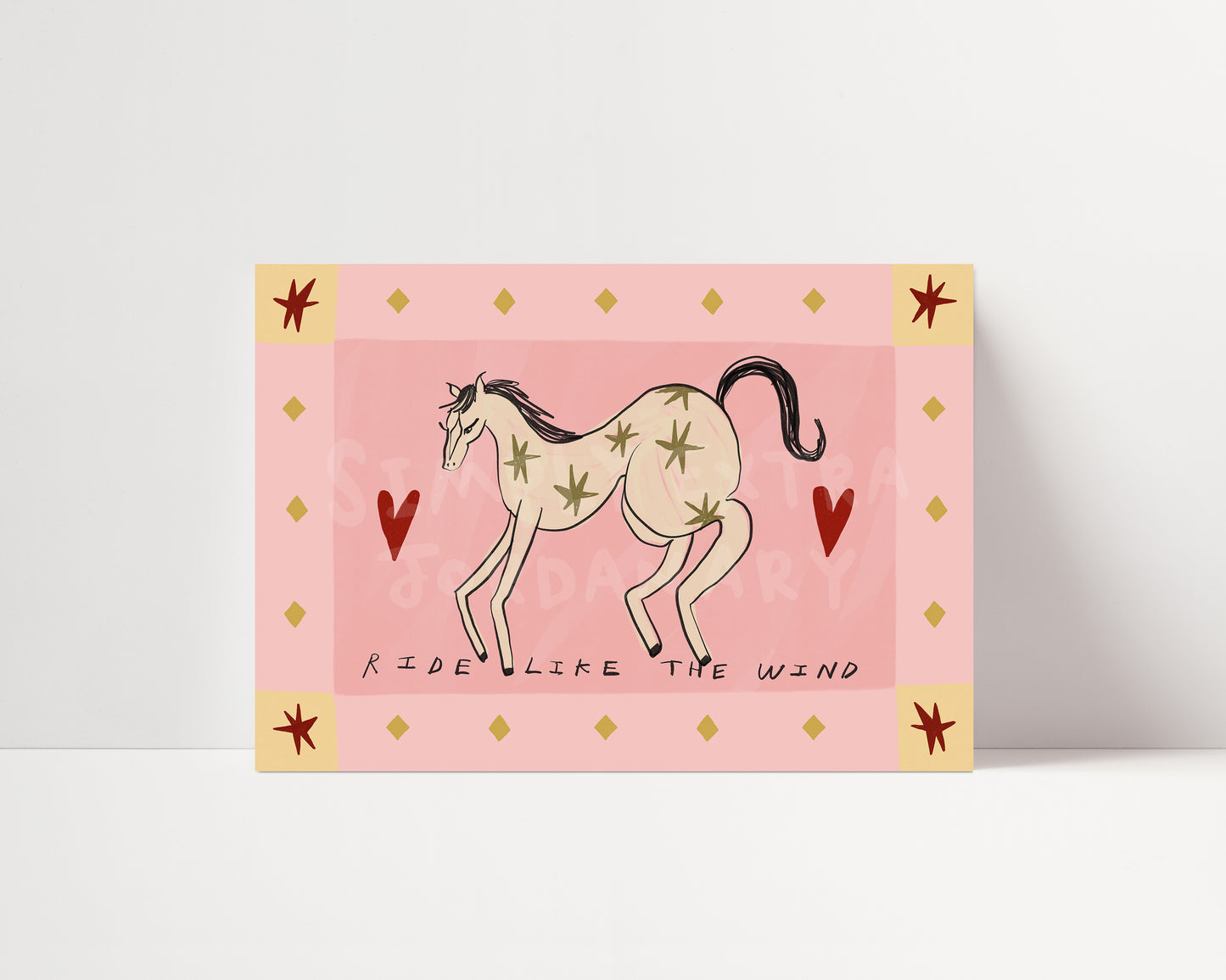 Run Like The Wind | Horse Print | UNFRAMED