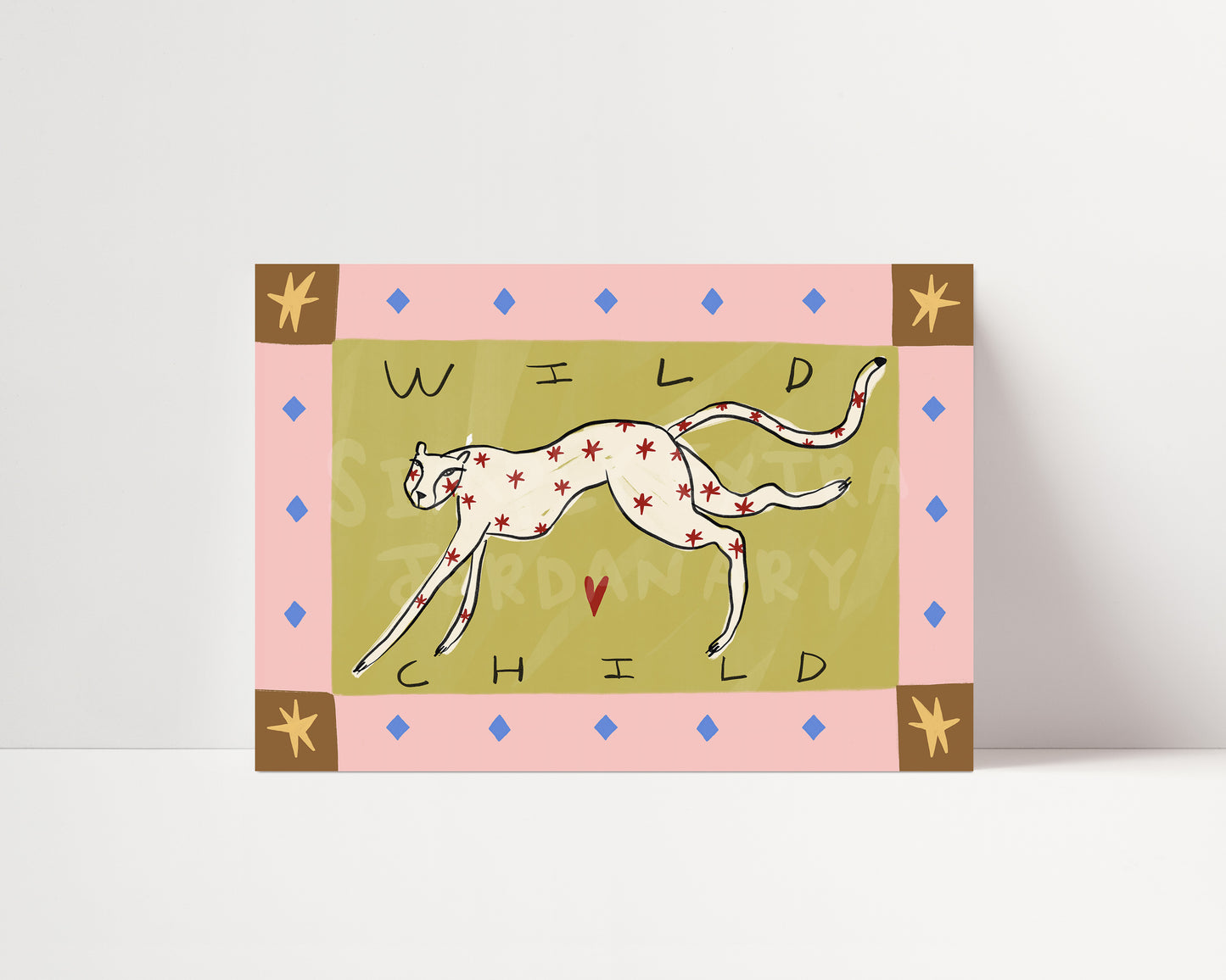 Wild Child | Cheetah Print | UNFRAMED