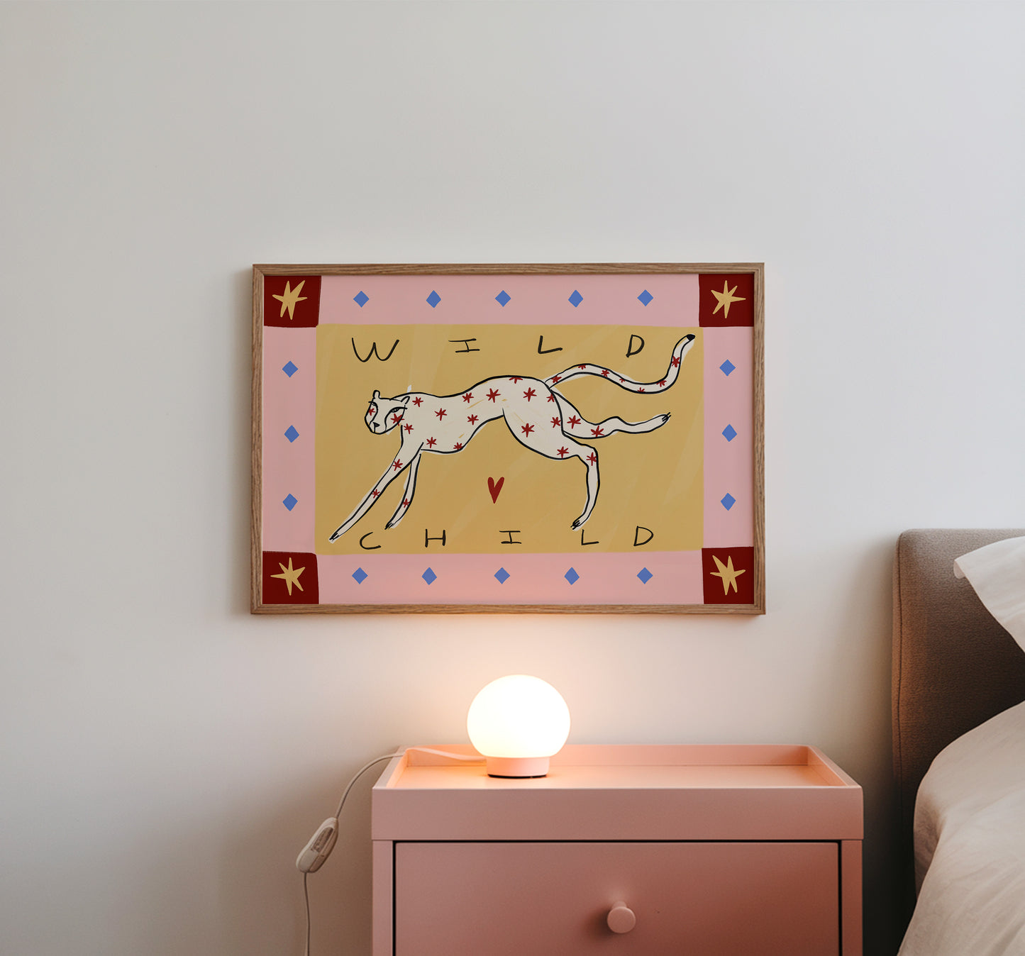 Wild Child | Cheetah Print | UNFRAMED