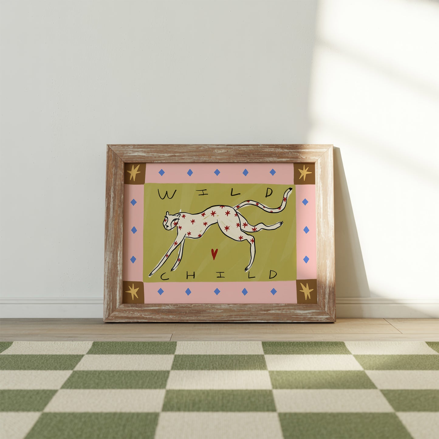 Wild Child | Cheetah Print | UNFRAMED