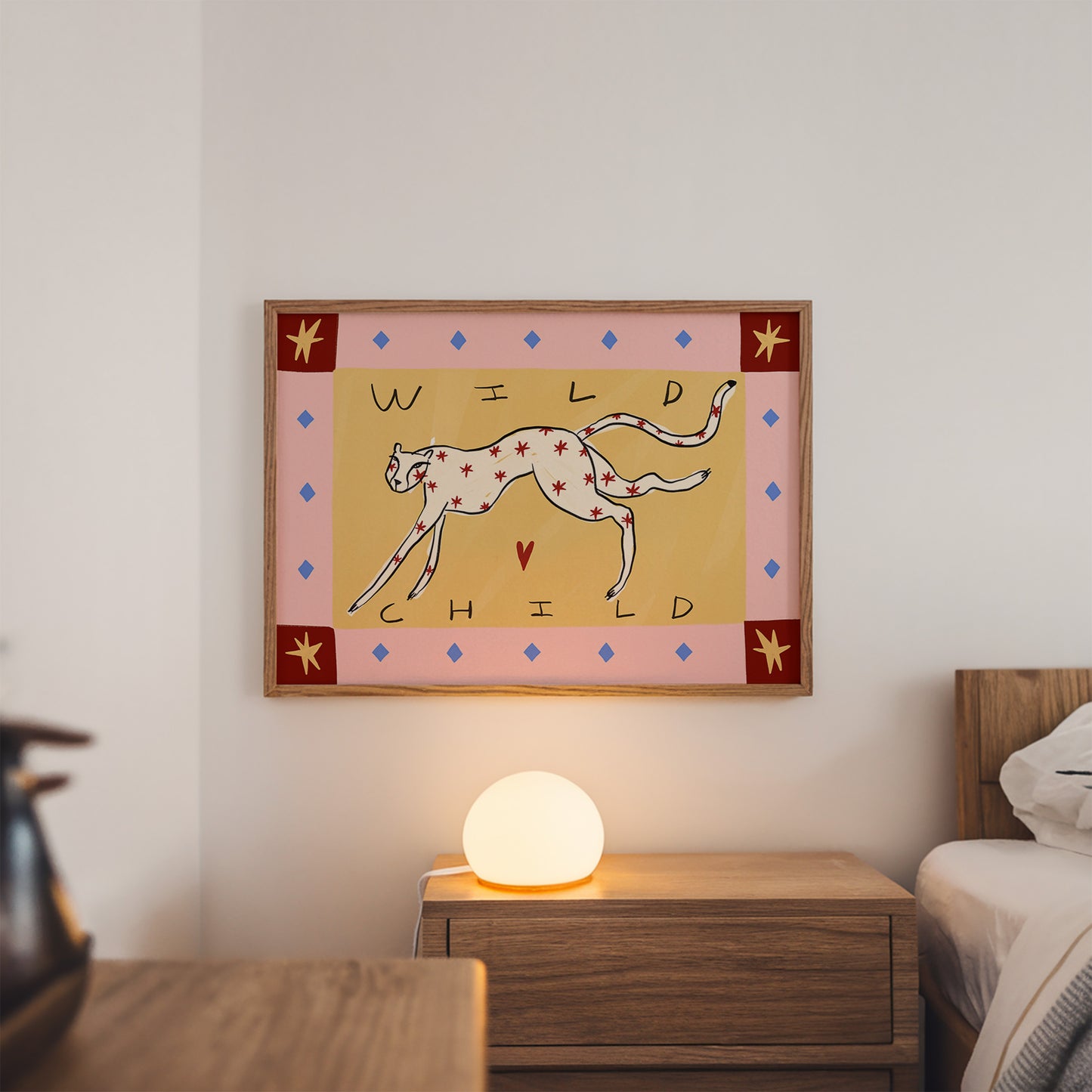 Wild Child | Cheetah Print | UNFRAMED