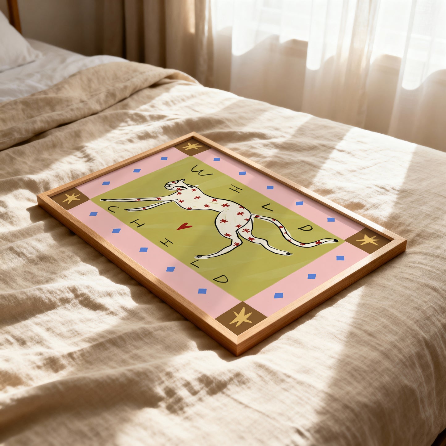 Wild Child | Cheetah Print | UNFRAMED