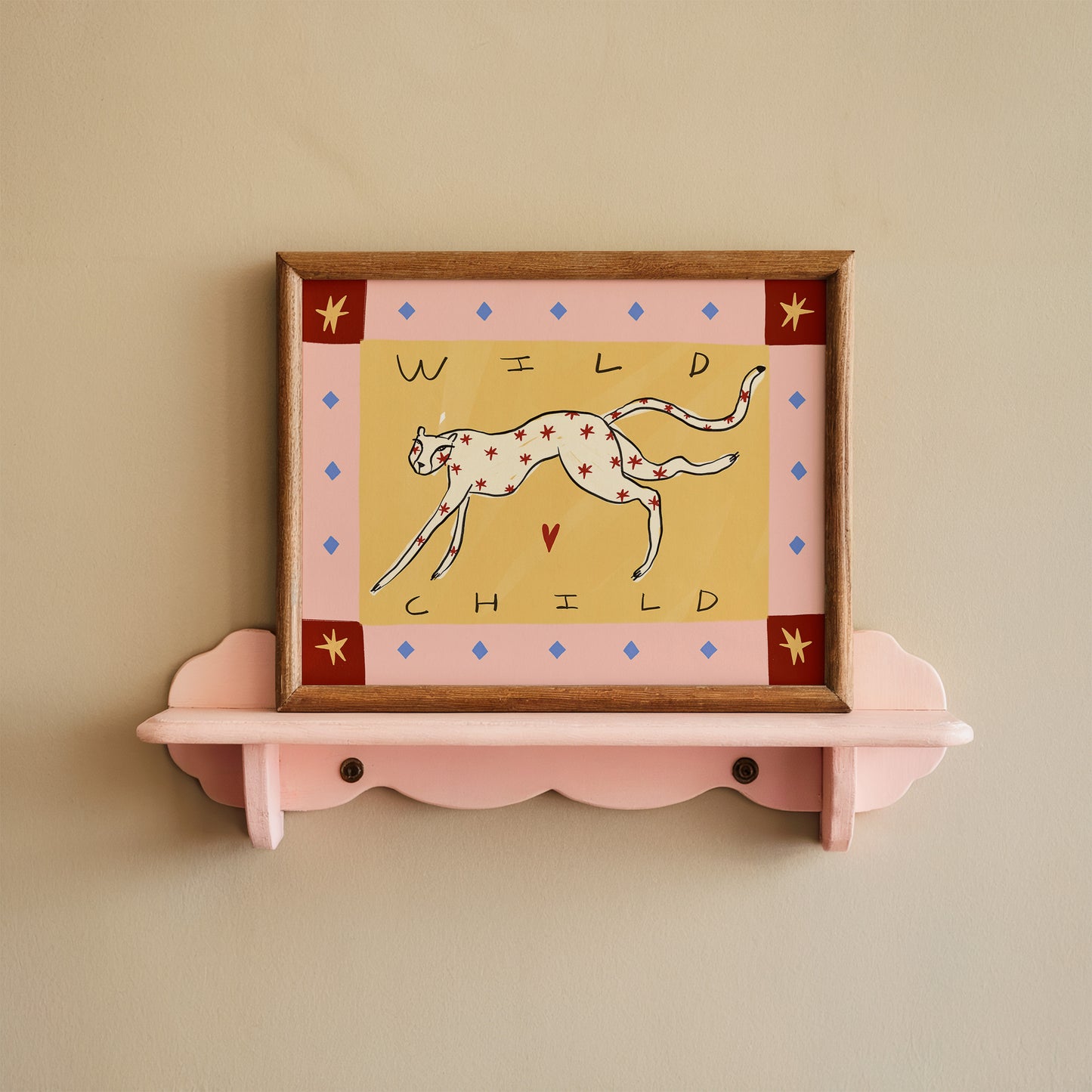 Wild Child | Cheetah Print | UNFRAMED