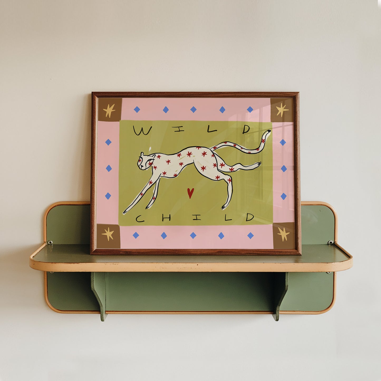 Wild Child | Cheetah Print | UNFRAMED