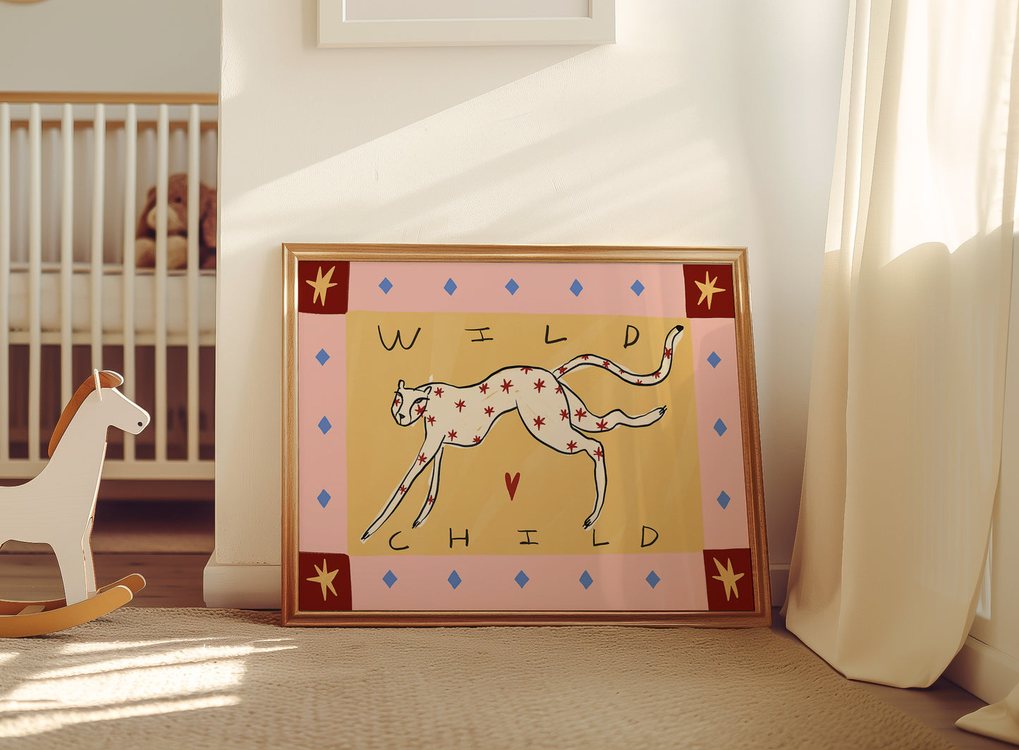 Wild Child | Cheetah Print | UNFRAMED
