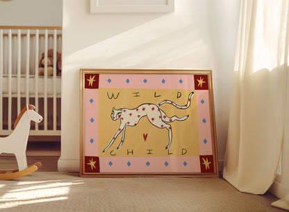 Wild Child | Cheetah Print | UNFRAMED