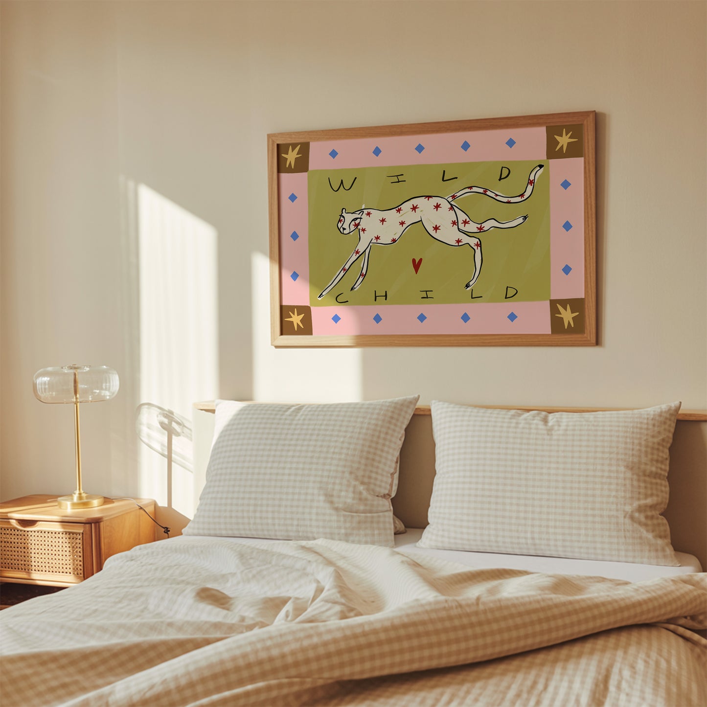 Wild Child | Cheetah Print | UNFRAMED