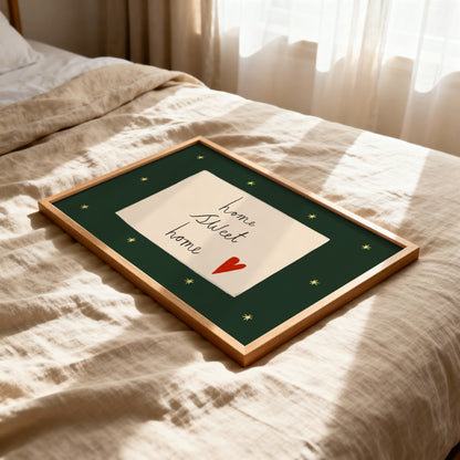 Home Sweet Home | Handwritten Print | UNFRAMED