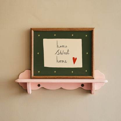 Home Sweet Home | Handwritten Print | UNFRAMED