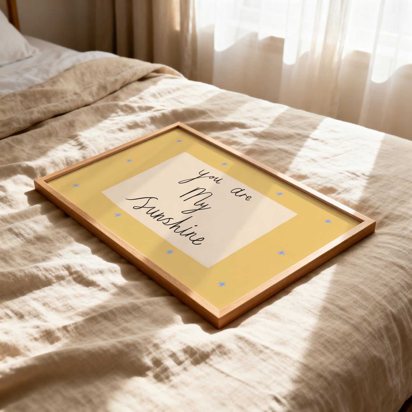 You Are My Sunshine | Handwritten Print | UNFRAMED