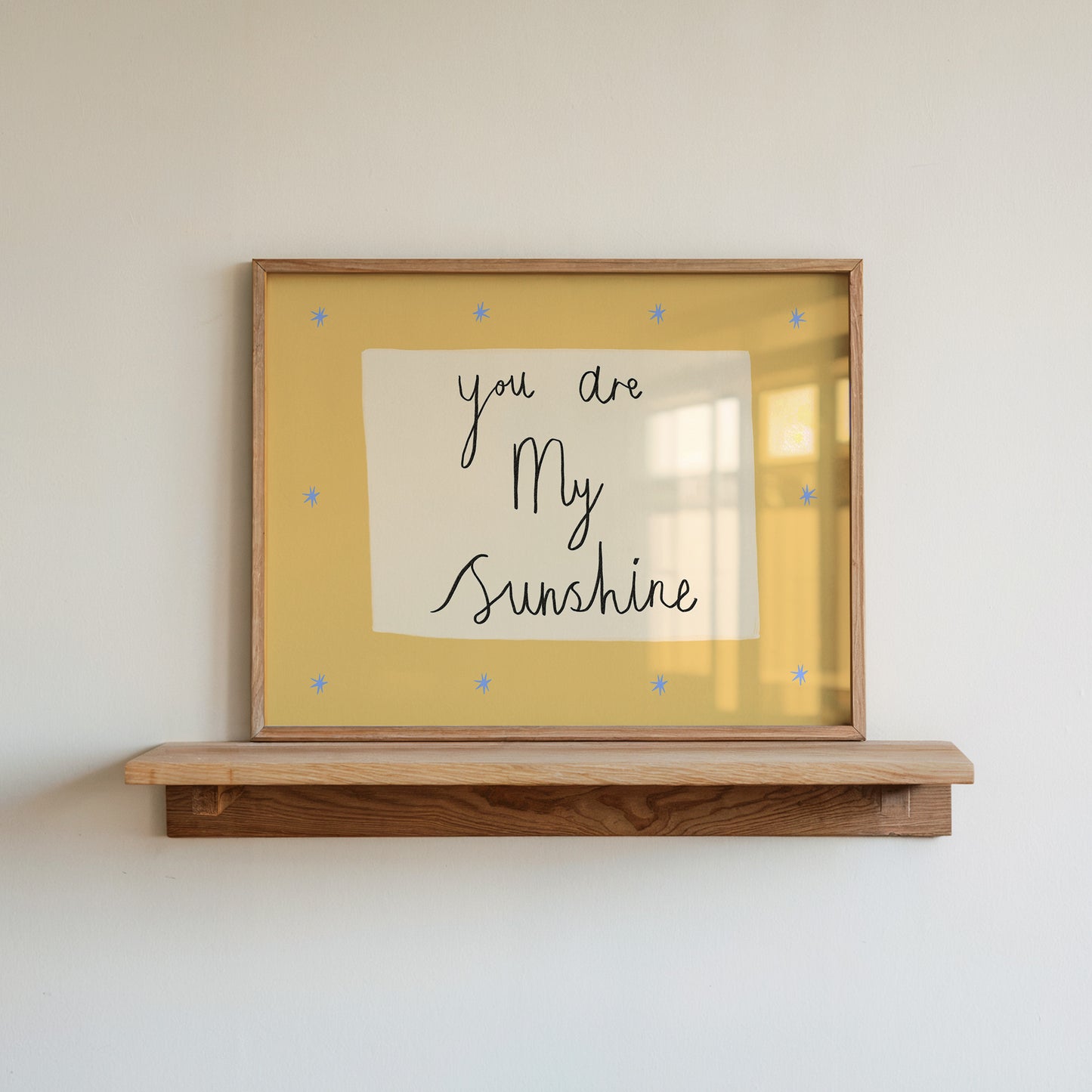 You Are My Sunshine | Handwritten Print | UNFRAMED