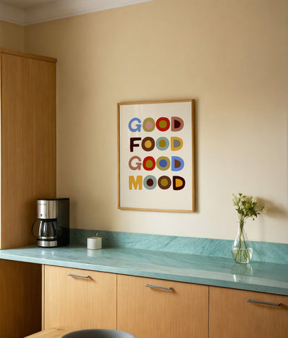 Good Food Good Mood | UNFRAMED