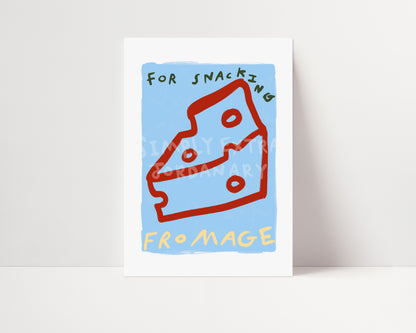 Fromage | Cheese Print | UNFRAMED