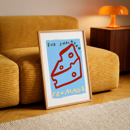 Fromage | Cheese Print | UNFRAMED