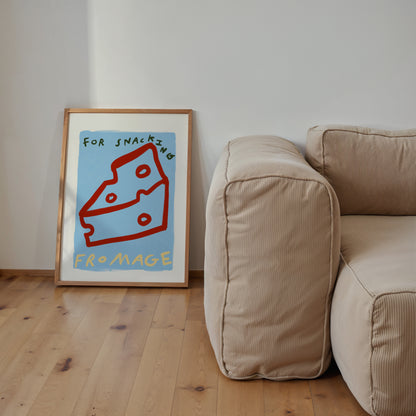 Fromage | Cheese Print | UNFRAMED