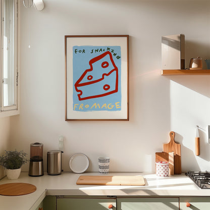 Fromage | Cheese Print | UNFRAMED