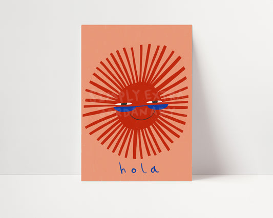 Hola Sun | UNFRAMED