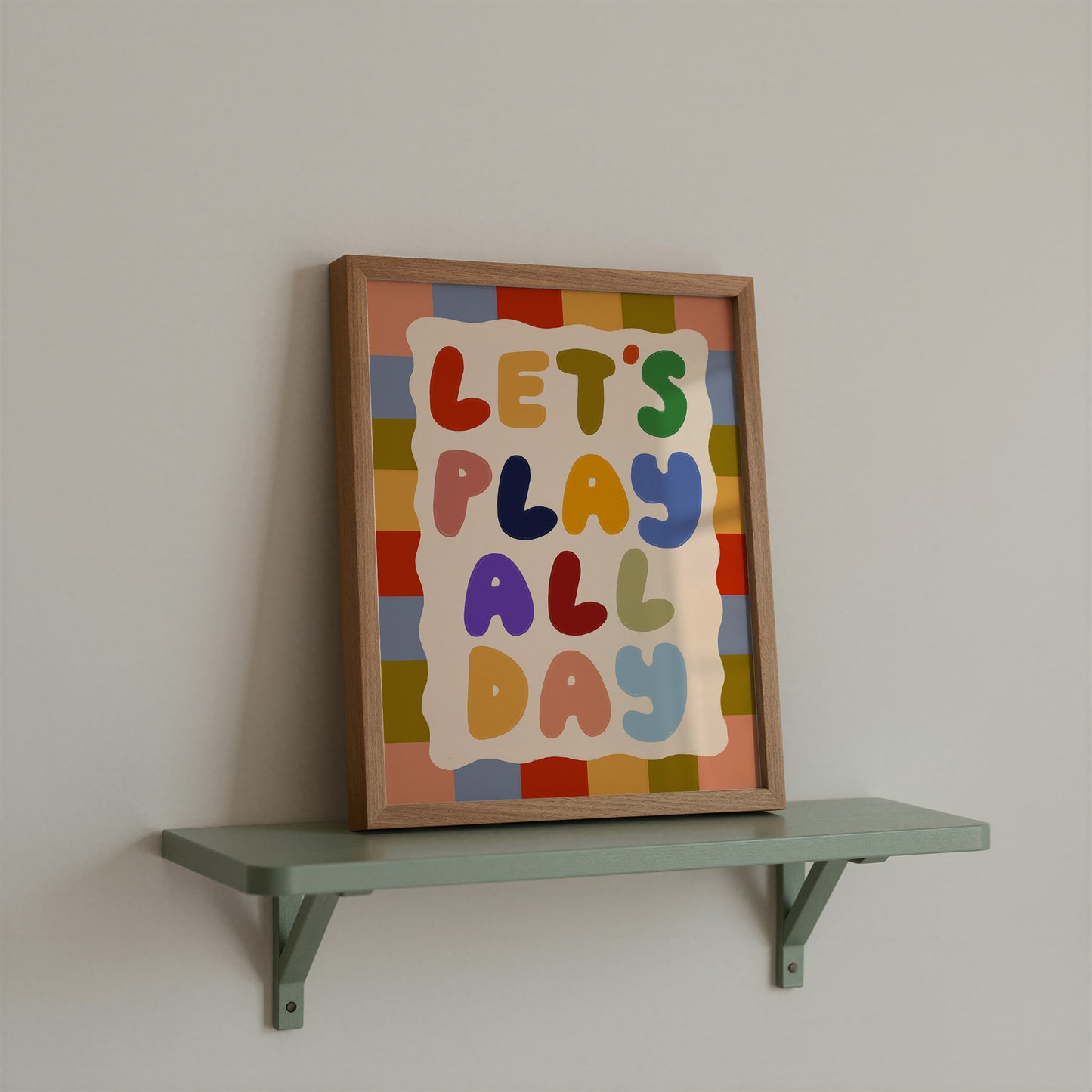 Let's Play All Day | Playful Print |
