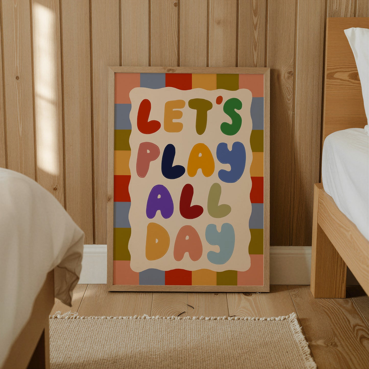 Let's Play All Day | Playful Print |