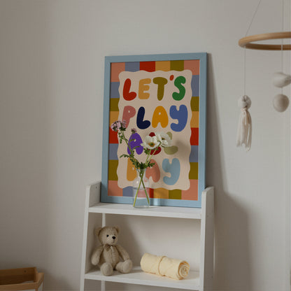 Let's Play All Day | Playful Print |