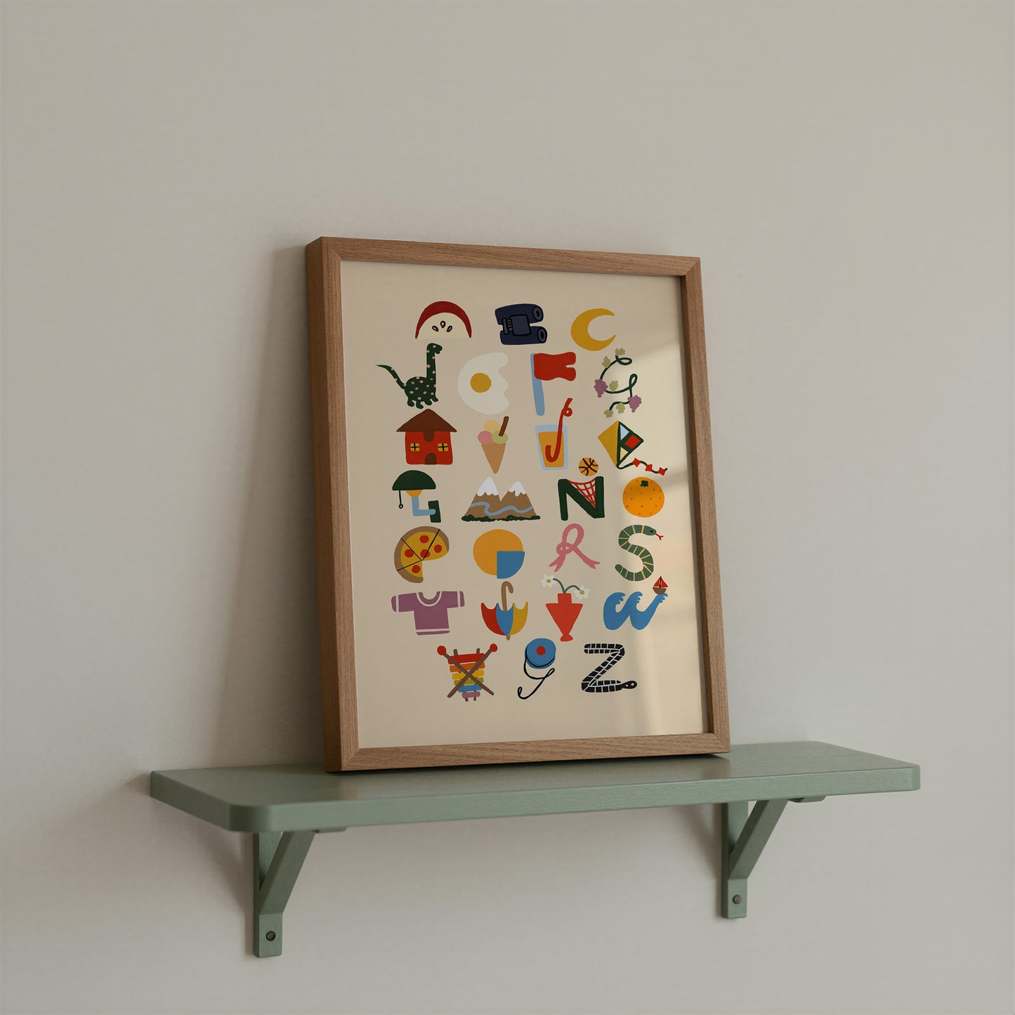 Alphabet Chart | ABC Print | UNFRAMED