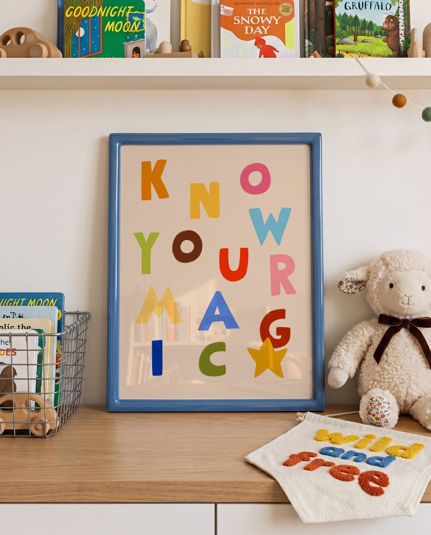Know Your Magic | Kids Affirmation Print | UNFRAMED
