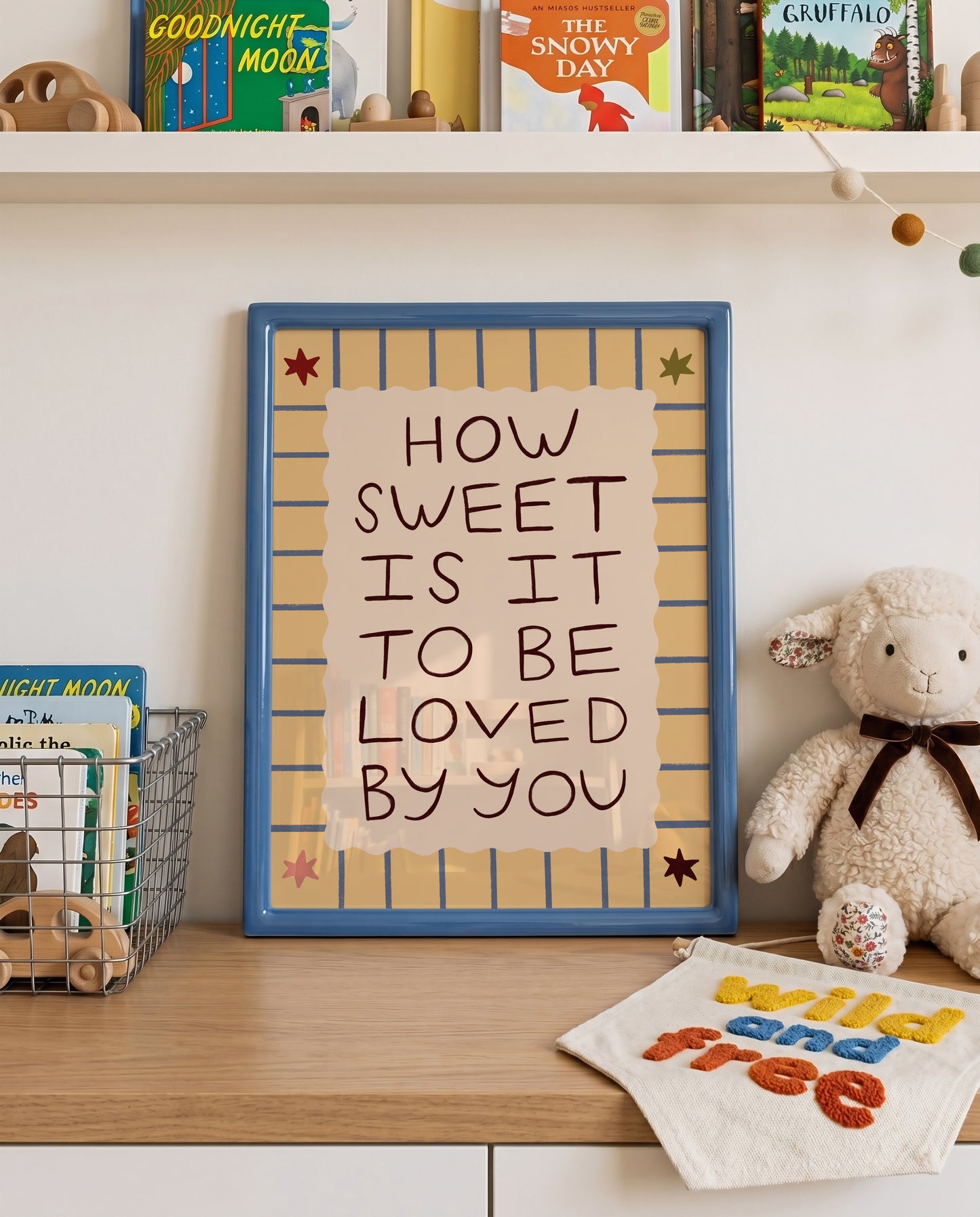 How Sweet Is It | Nursery Print | UNFRAMED