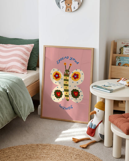 Spread Your Wings | Butterfly Print | UNFRAMED