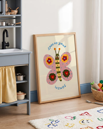 Spread Your Wings | Butterfly Print | UNFRAMED