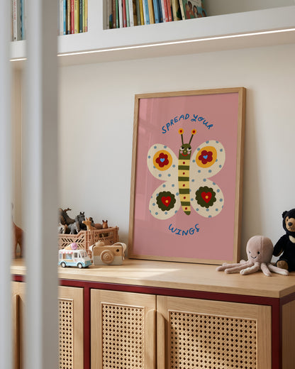 Spread Your Wings | Butterfly Print | UNFRAMED