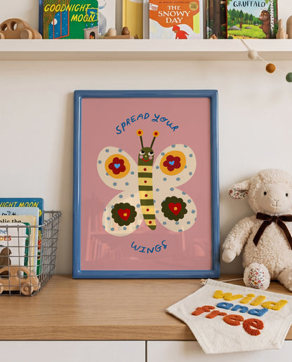 Spread Your Wings | Butterfly Print | UNFRAMED