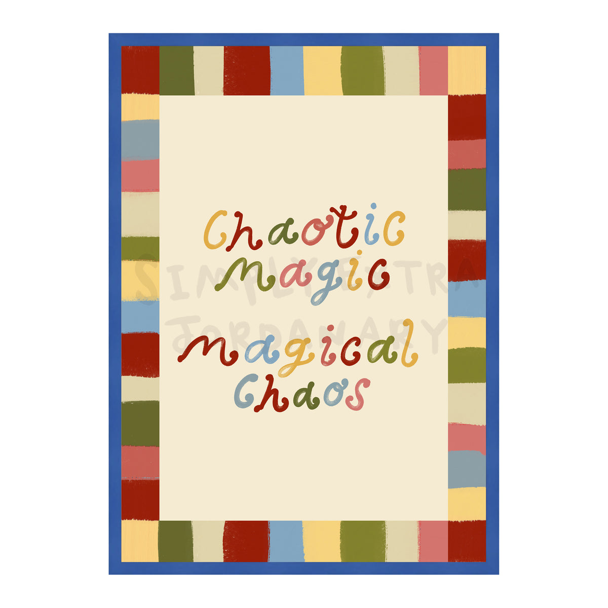 Chaotic Magic Print