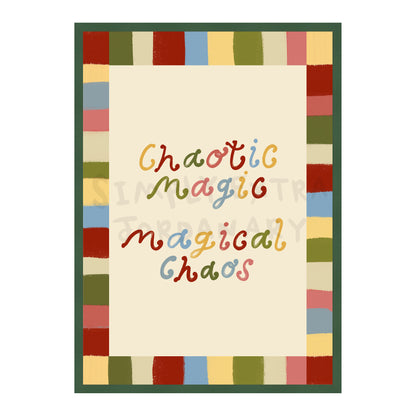 Chaotic Magic Print